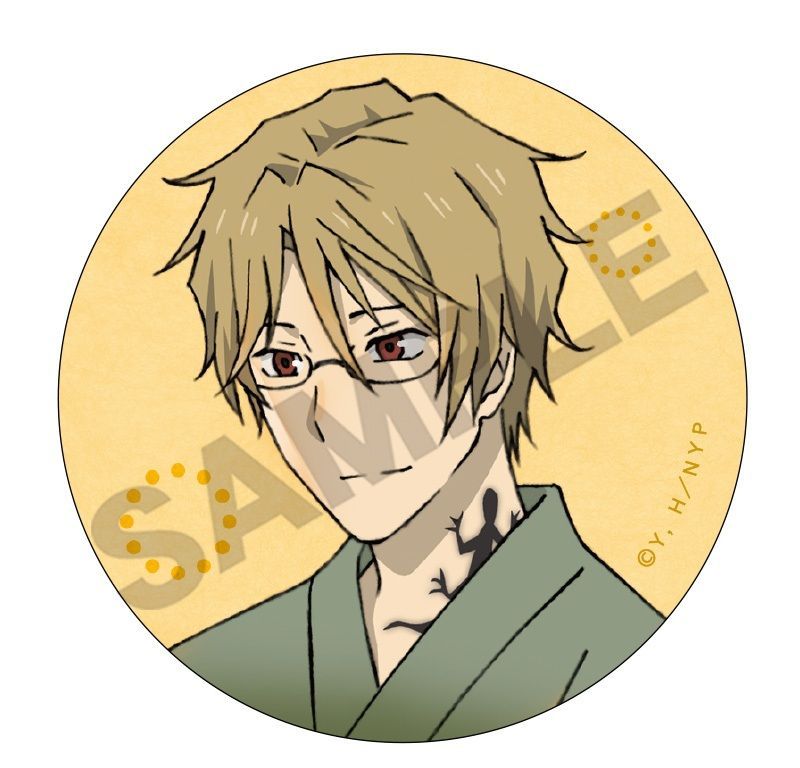 夏目友人帳　10周年限定　レア　缶バッジ　名取周一 夏目友人帳 10周年限定 レア 缶バッジ 名取周一 夏目友人帳 10周年