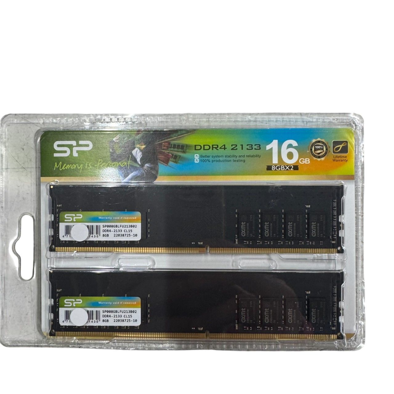 SP 16GB 8GB x2 DDR4 2133