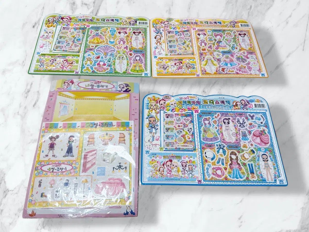 おジャ魔女どれみ コーデステッカー4種