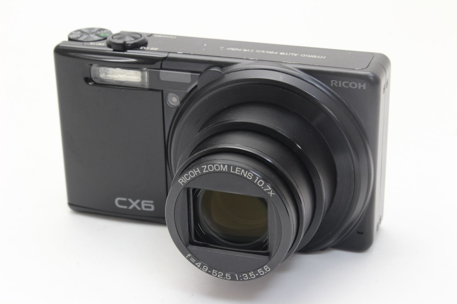 B 並品 RICOH リコー CX6 ブラック 初期不良返品無料 11-1