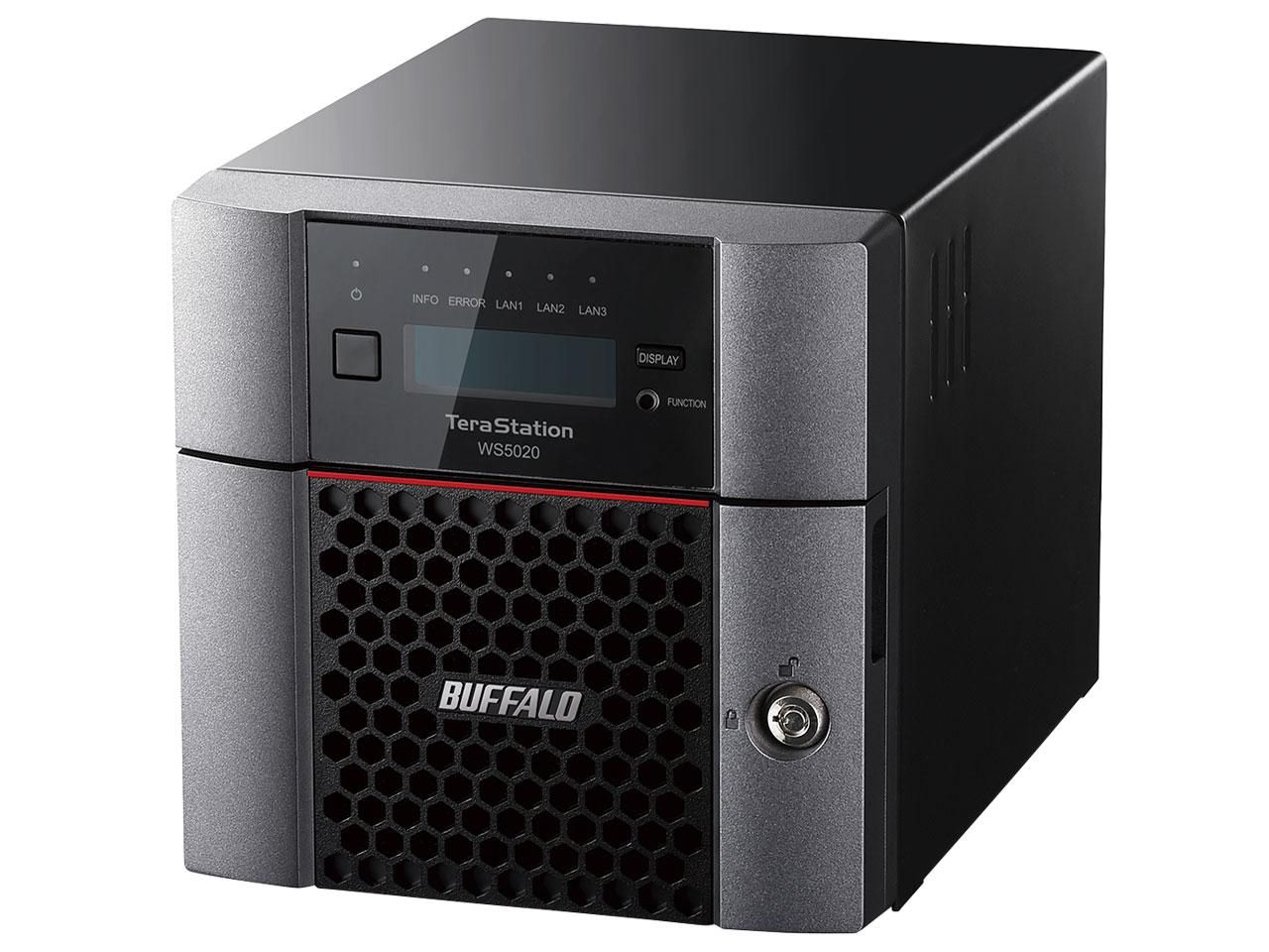 2営業日で発送 BUFFALO バッファロー TeraStation WSIoT 2025WG デスクトップ 2ベイ 02TB WS5220DN02W5