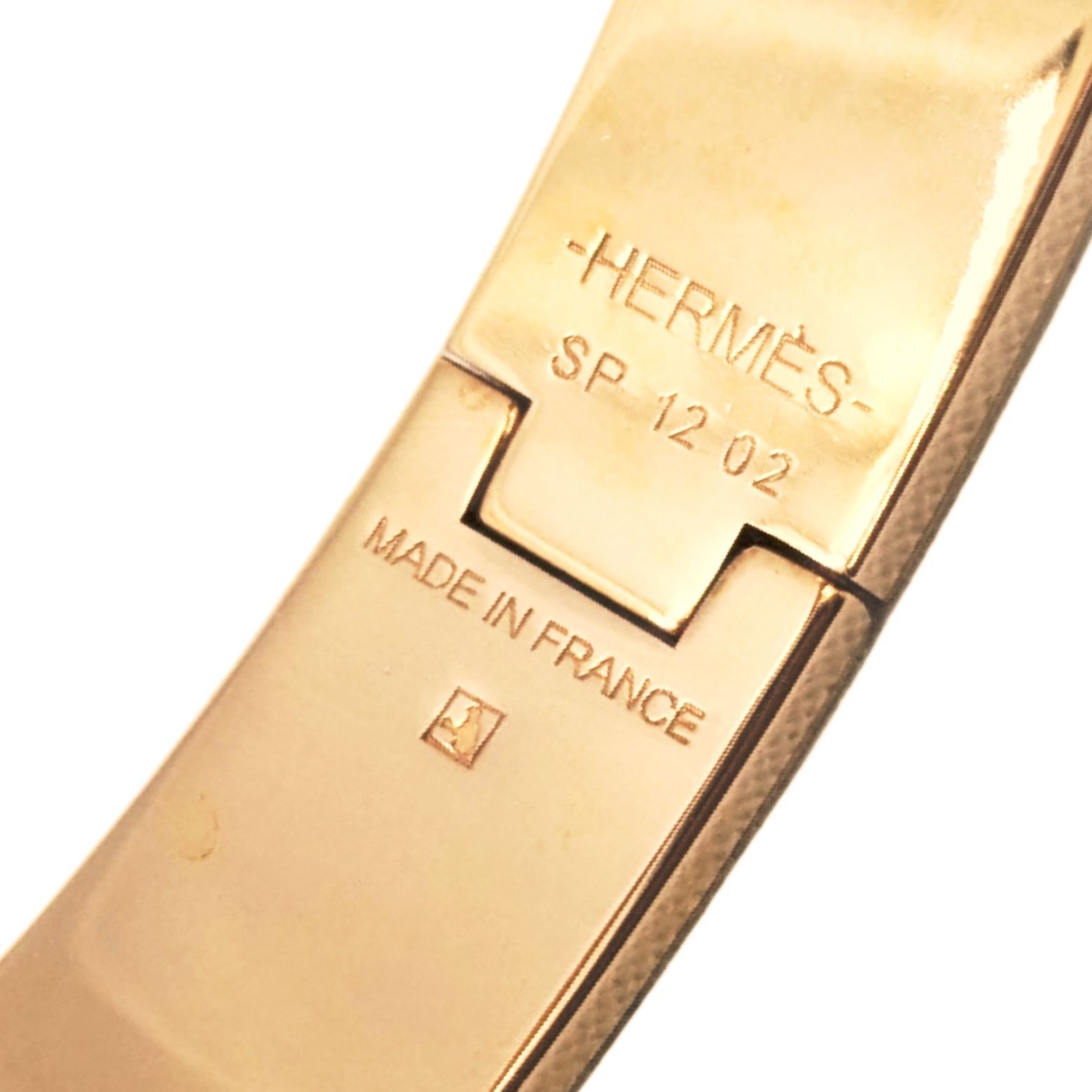  HERMES エルメス クリッククラックPM ブラック 黒 ピンクゴールド メッキ Hロゴ ブレスレット 腕輪 ファッションブレス レディース メンズ ユニセックス プレゼント ブランドギャラリー ブレスレット アクセサリー