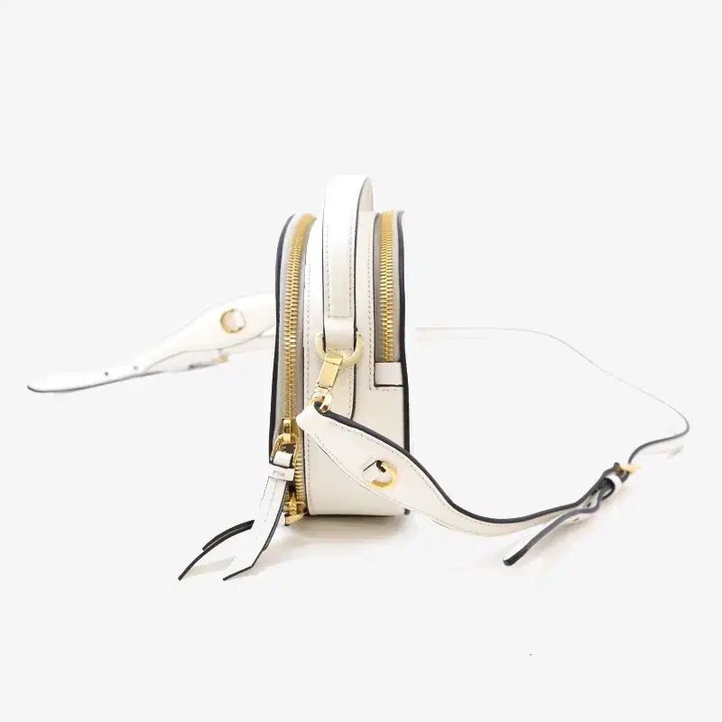 PRADA プラダ 1BH123 オデット サフィアーノ クロスバック 白