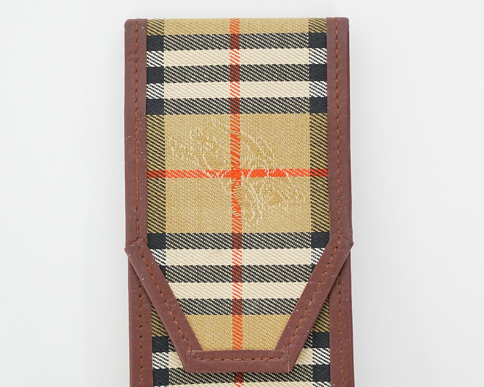 NI] Burberrys バーバリーズ ペンケース ブラウン ベージュ ノバ