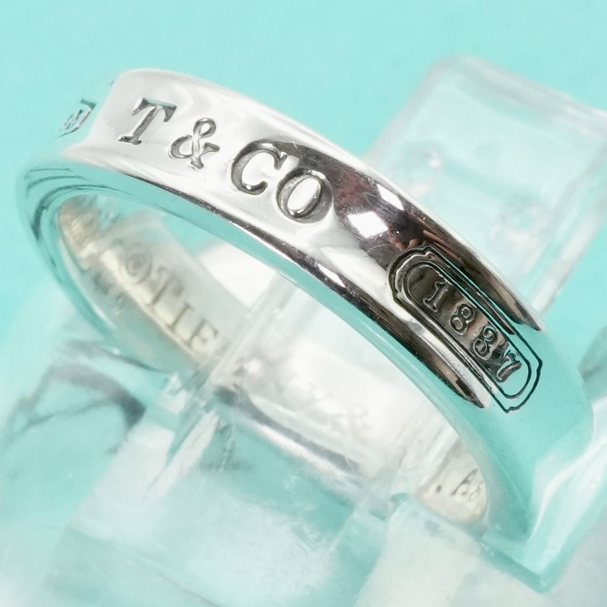 6号 ティファニー 1837 ナロー スリム リング 25-1848S