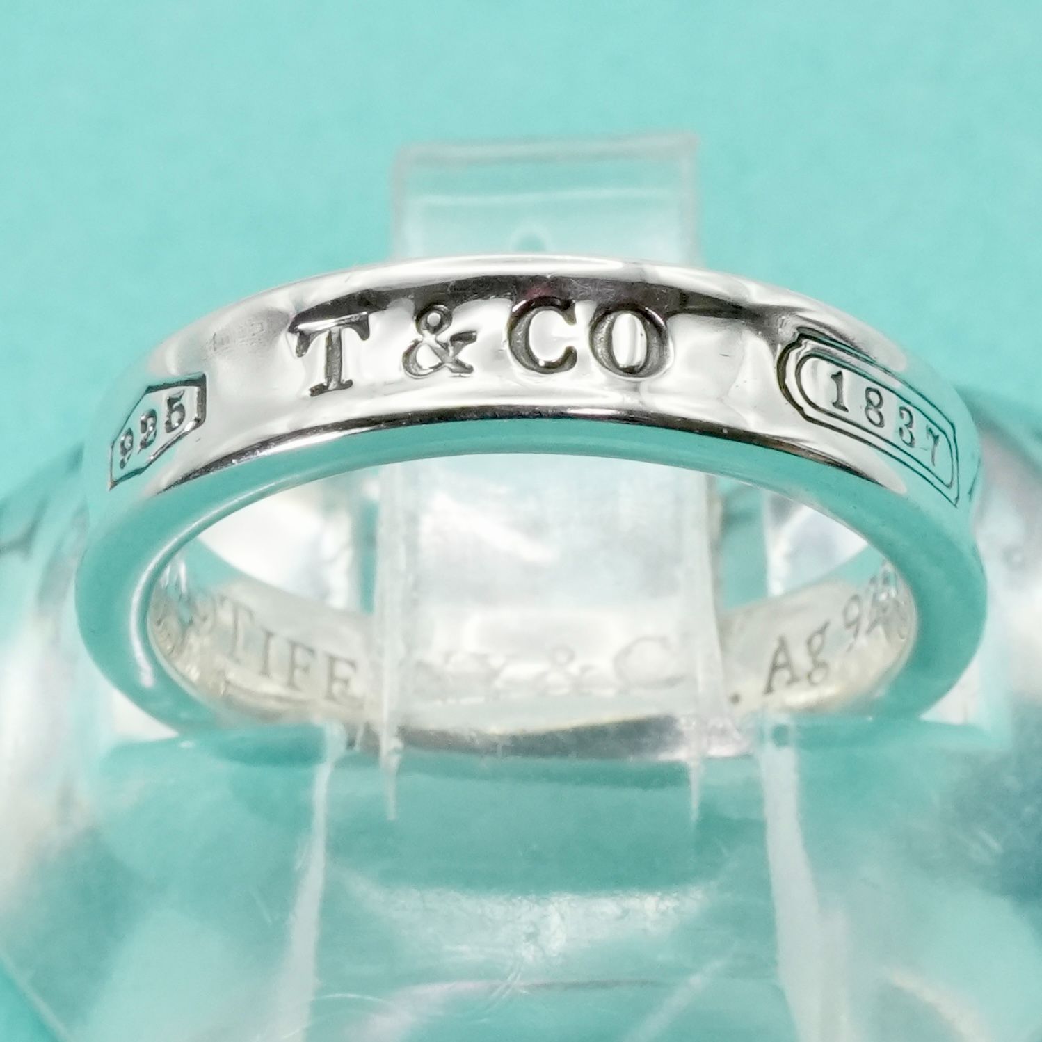 6号 ティファニー 1837 ナロー スリム リング 25-1848 S