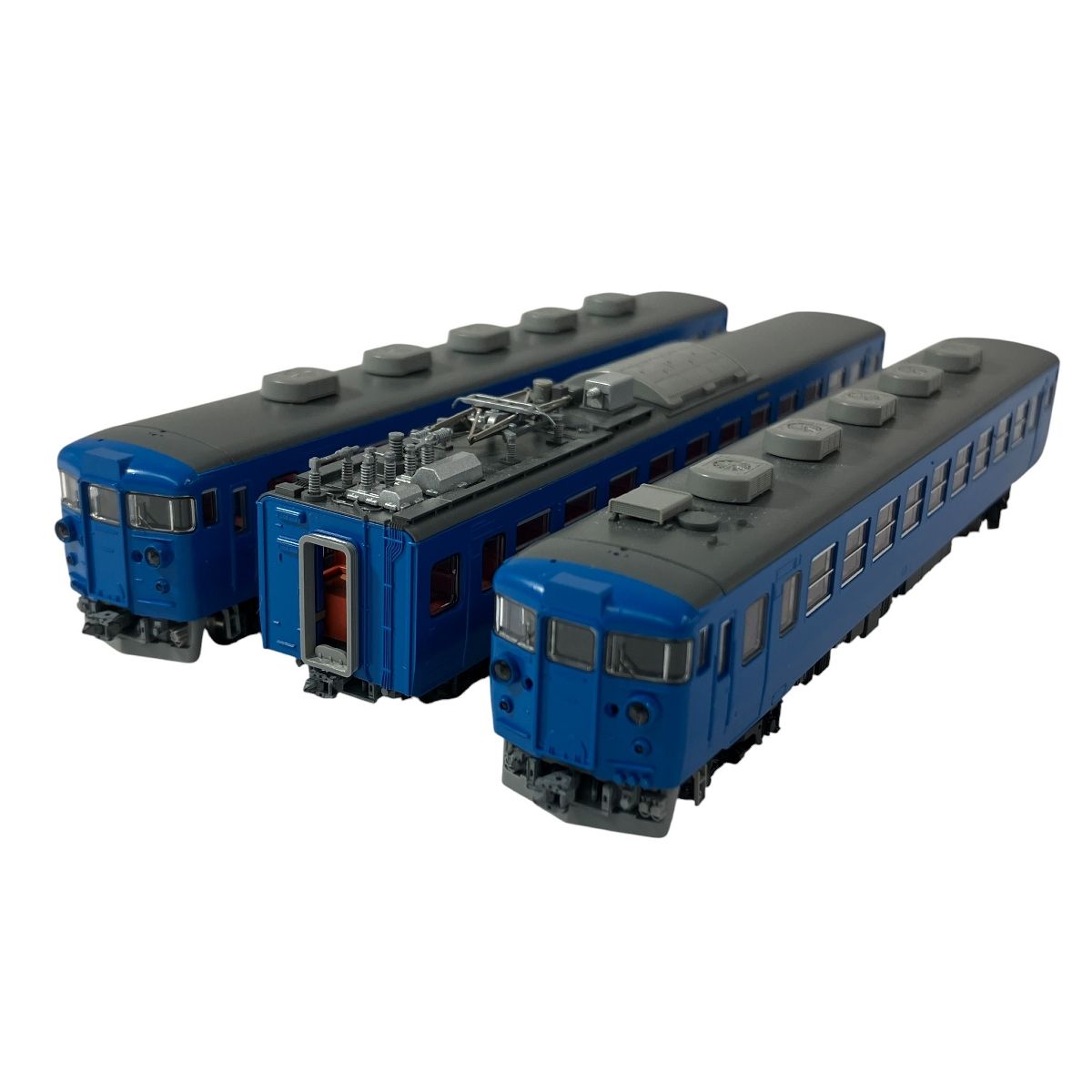 TOMIX 92552 JR 475系 急行電車 北陸本線 青色 3両セット Nゲージ 鉄道模型