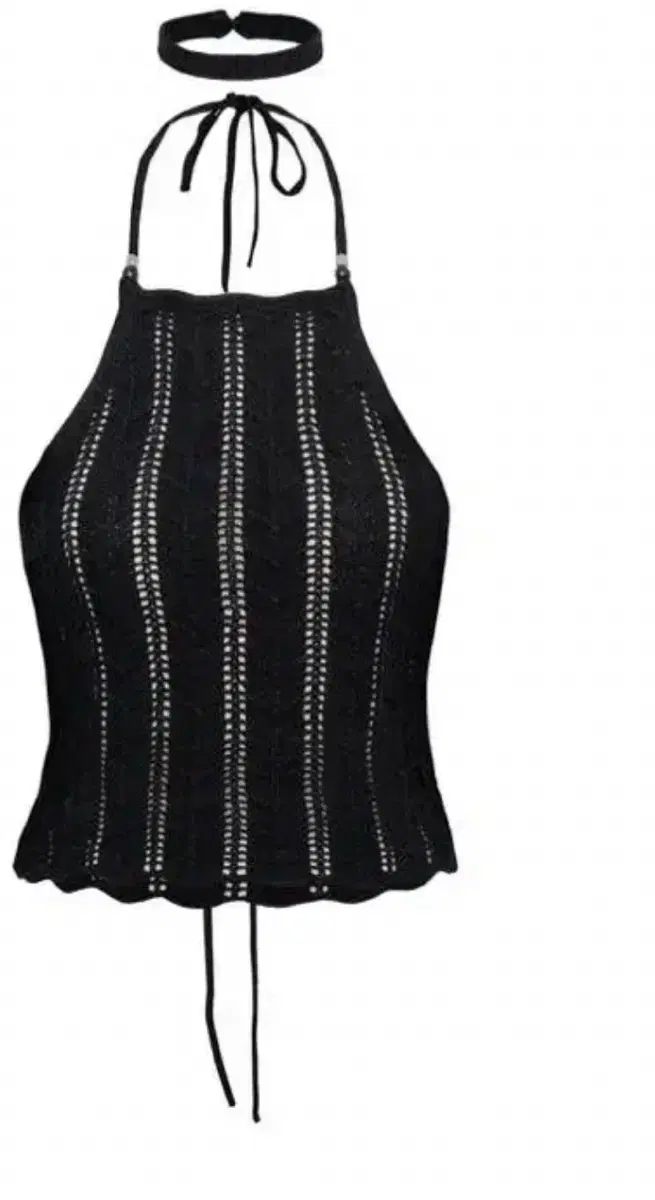 ペインオアプレジャー ホルター ニットトップス