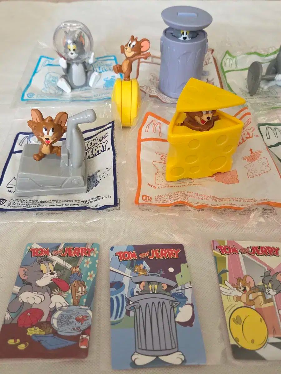 トムとジェリー マクドナルド ハッピーセット おもちゃ 9種