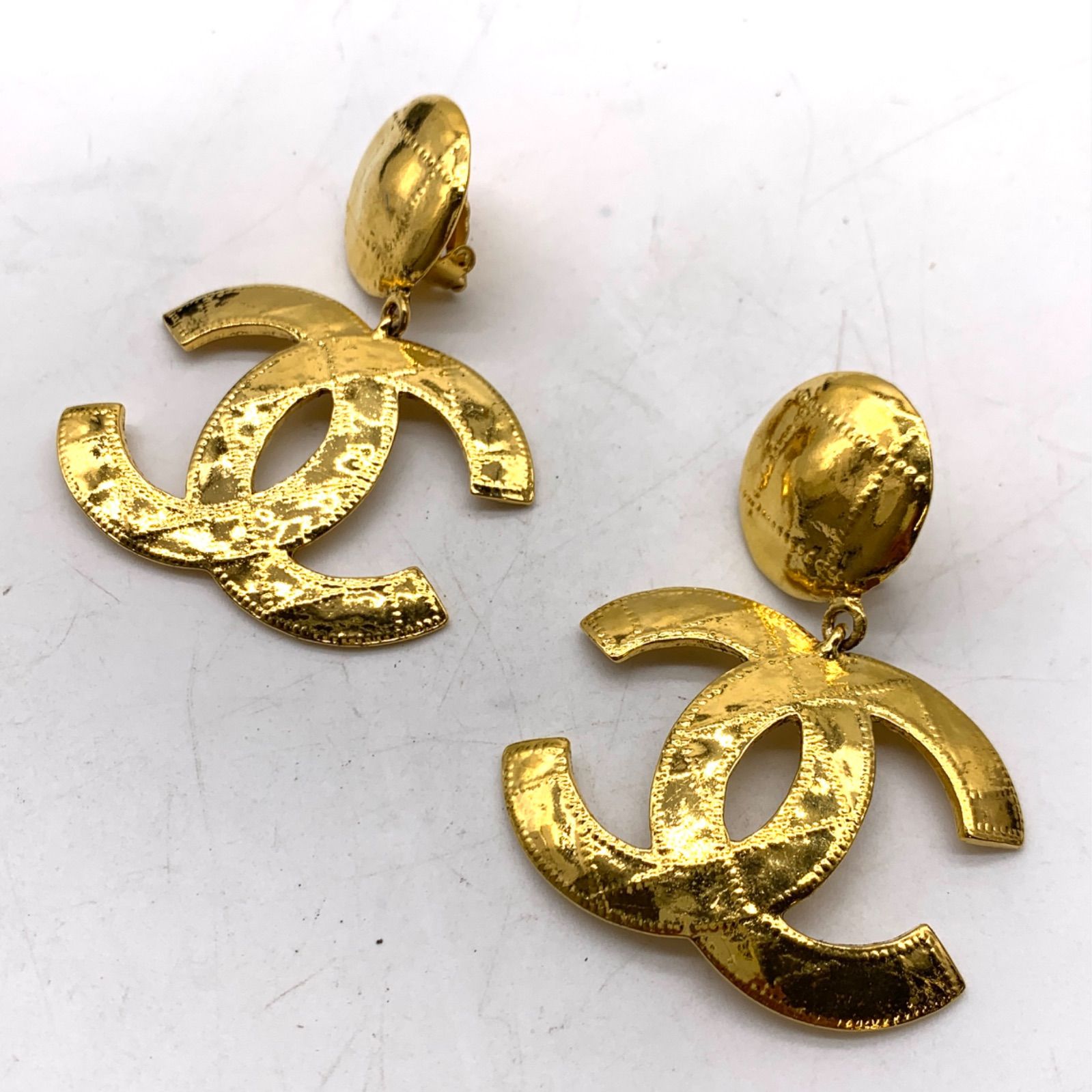 CHANEL 両耳イヤリング ココマーク ヴィンテージ