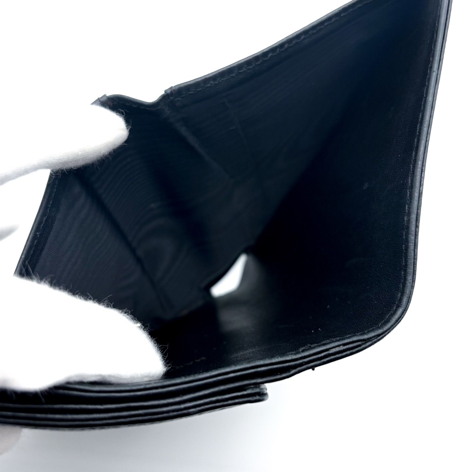 【極美品✨】シャネル 財布 ココステッチ キャビア Wホック 二つ折 美品✨】シャネル 財布 ココステッチ キャビア Wホック 二つ折 - メルカリ