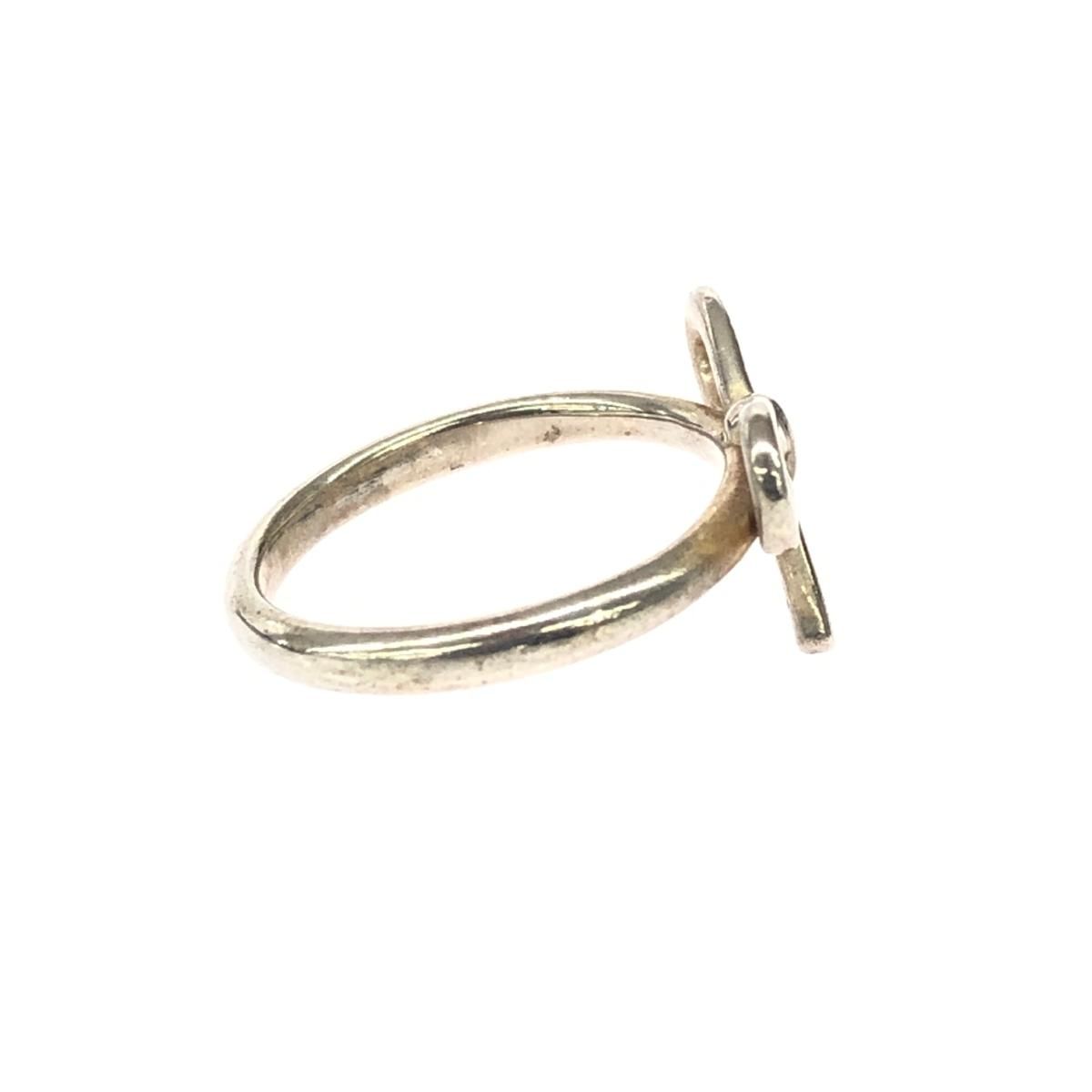 Tiffany & Co. シルバーリング TIFFANY&Co. ティファニー SVリング リボン/シルバー/925 シルバー