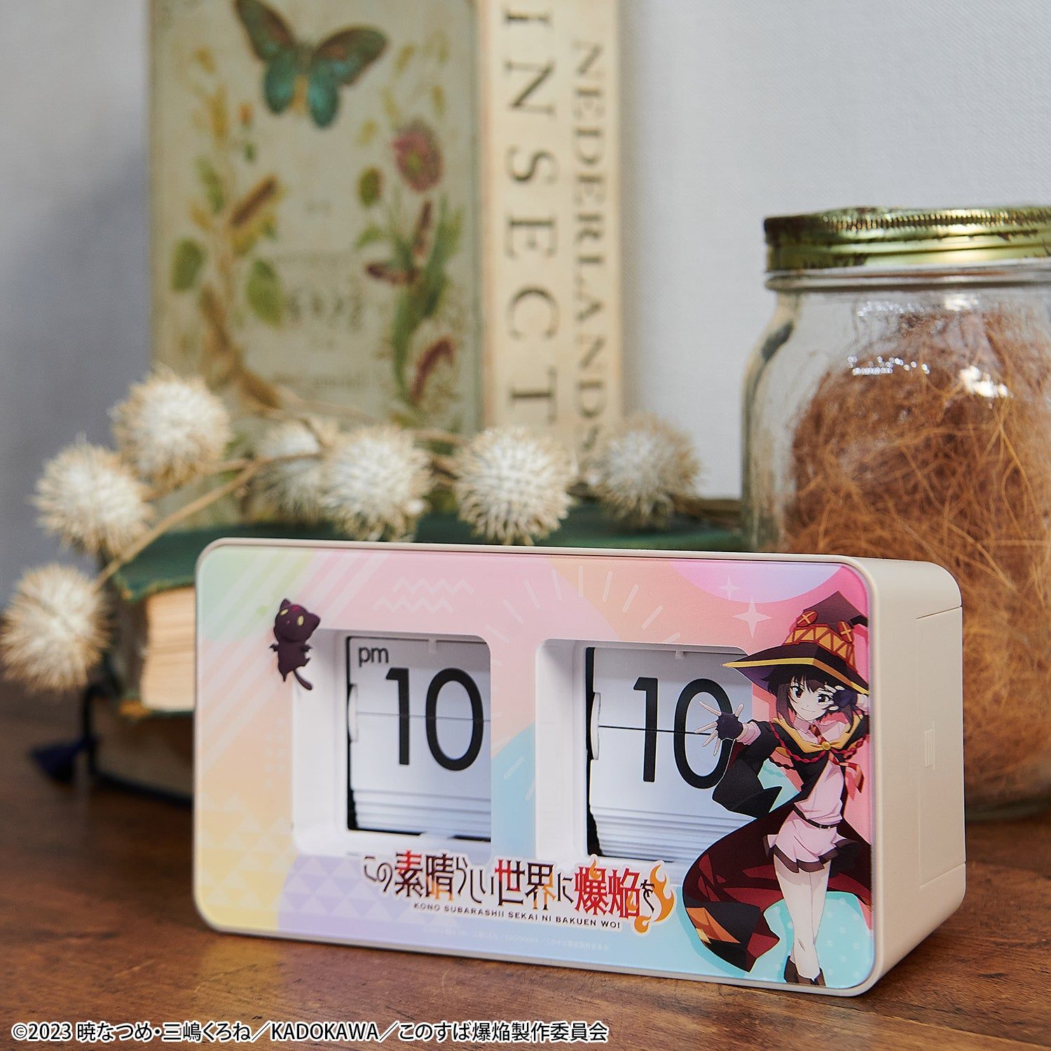 【新品未開封】『この素晴らしい世界に爆焔を！』フリップクロック【正規品】 このすば
