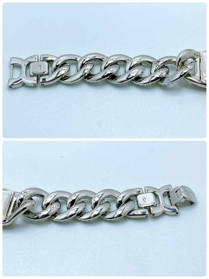 565 スワロフスキー カクテルウォッチ シルバー 現行 腕時計