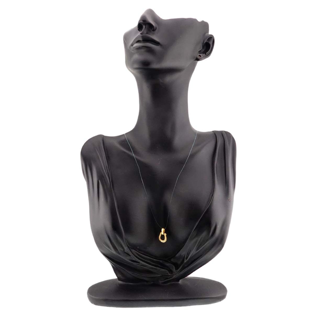  シンパシーオブソウル OF SOUL ダイヤ 0.11 ct ホースシュー ペンダント トップ K 18 YG イエローゴールド 750 Pendant ネックレス アクセサリー