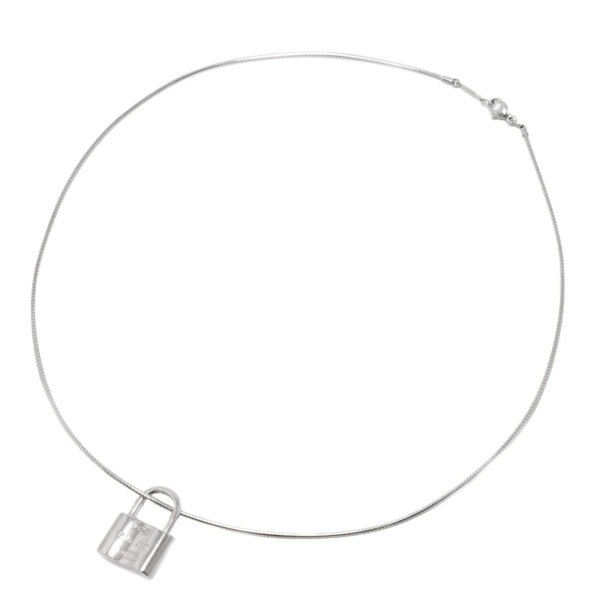 ティファニー TIFFANY-CO. 1837 カデナ ロック ネックレス 40 cm SV シルバー 925 Necklace