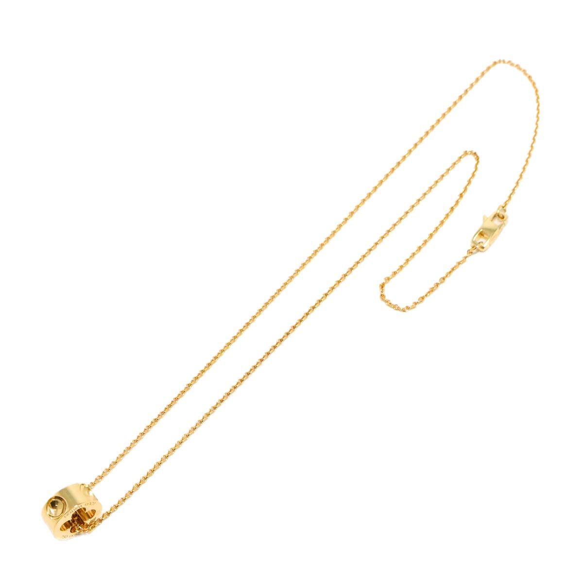 ルイ ヴィトン LOUIS VUITTON パンダンティフ アンプラント ネックレス 40 cm K 18 YG イエローゴールド 750 Necklace
