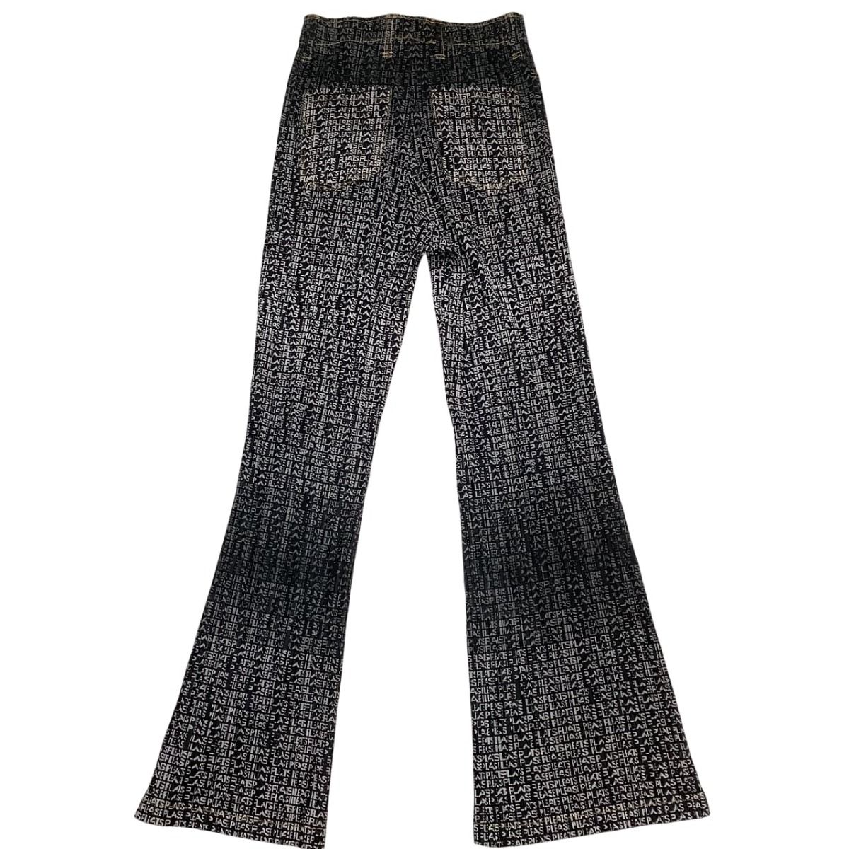 ISSEY MIYAKE イッセイミヤケ PLEATS PLEASE パンツ SIZE 3 PP61-JF824 ブラック