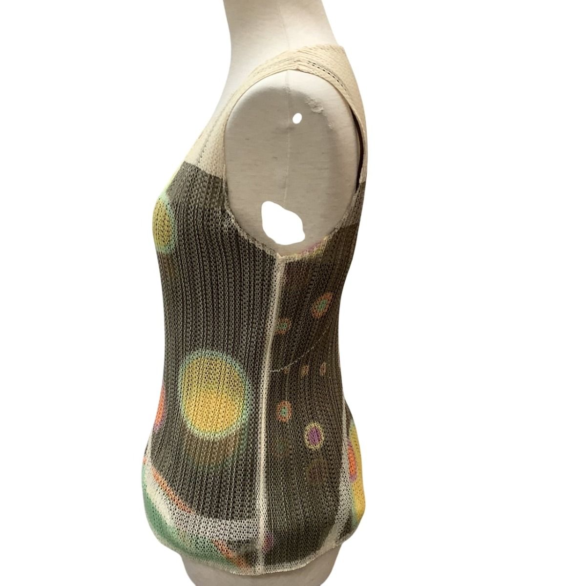 ISSEY MIYAKE イッセイミヤケ PLEATS PLEASE メッシュ カットソー 惑星 SIZE 3 PP12-JK321