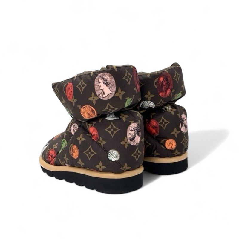 ルイヴィトン LOUIS VUITTON ピローライン モノグラム ブーツ ショート