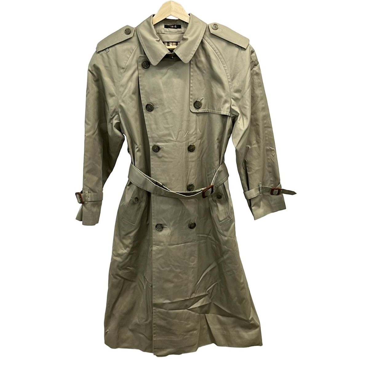 DAKS レディーストレンチコート DAKS(ダックス) トレンチコート サイズ9AR S レディース - ベージュ
