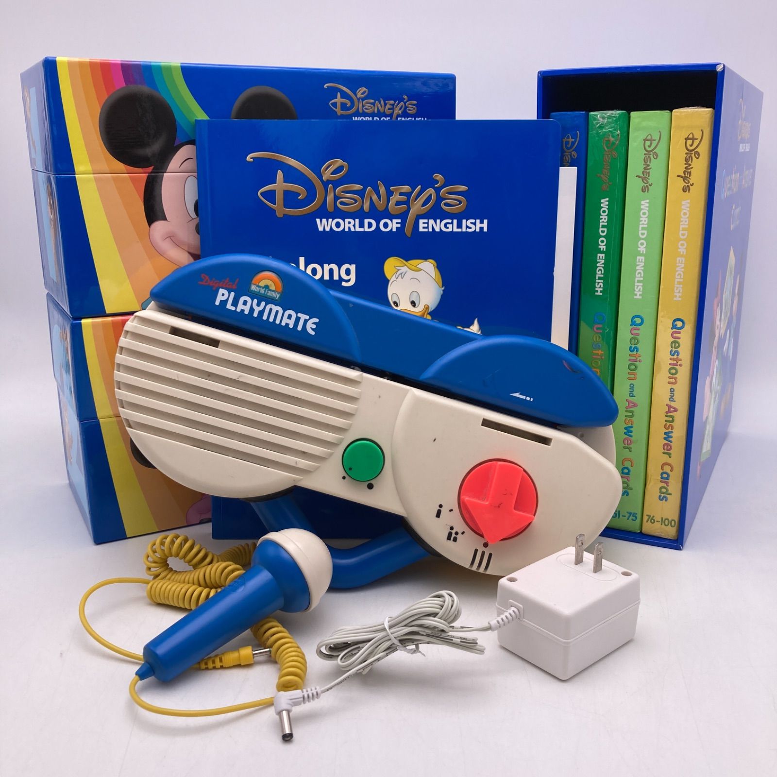 トークアロング・Q＆Aカード ディズニー英語システム DWE 1100122