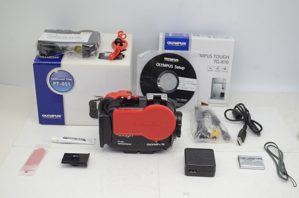  OLYMPUS オリンパス TG 810 Tough コンパクトデジタルカメラ シルバー PT 051付 251020 t コンパクトデジタルカメラ デジタルカメラ