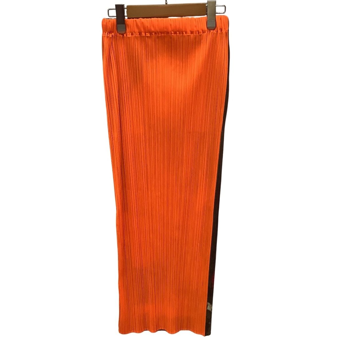 PLEATS PLEASE ISSEY MIYAKEオレンジ スカート HATCHING PLEATS – isseymiyake.com