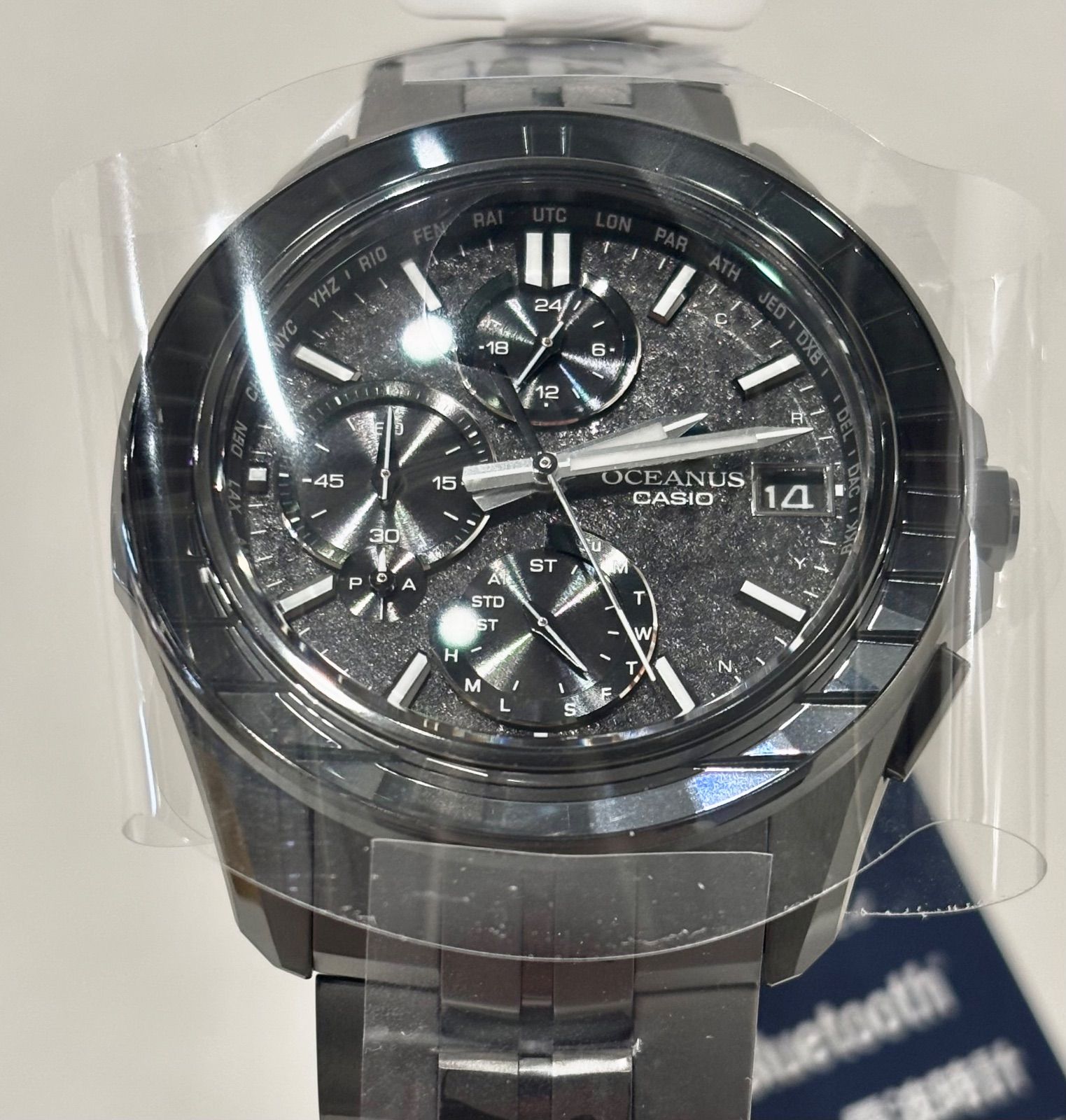 OCEANUS 江戸切子 CALM NIGHT OCW S 7000 CN 1 AJF