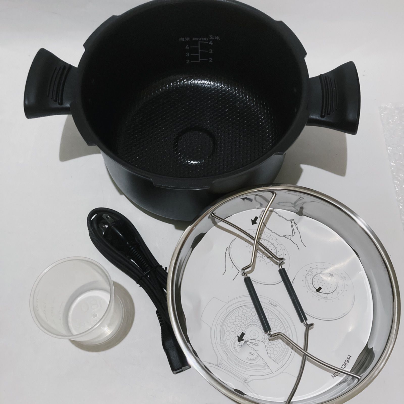 状態良好】T-Fal Cook4me 電気圧力鍋 黒 CY8708JP ティファール クック