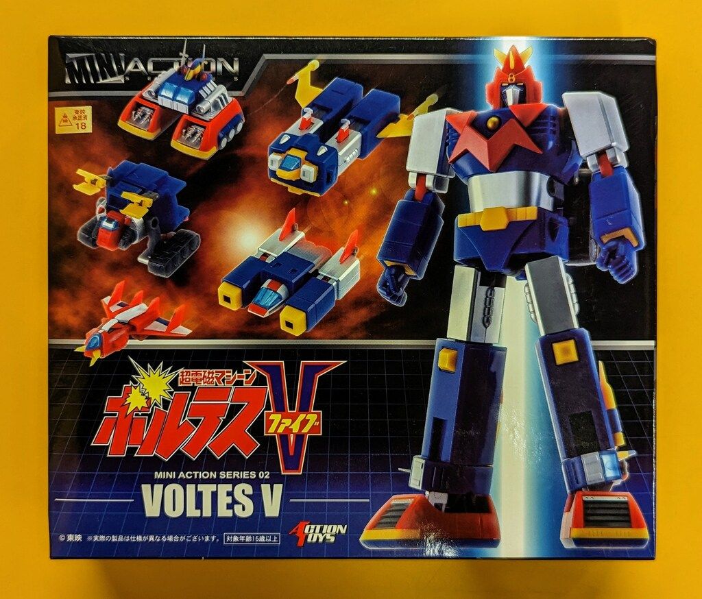 Action Toys ミニアクションフィギュア 超電磁マシーン ボルテスV