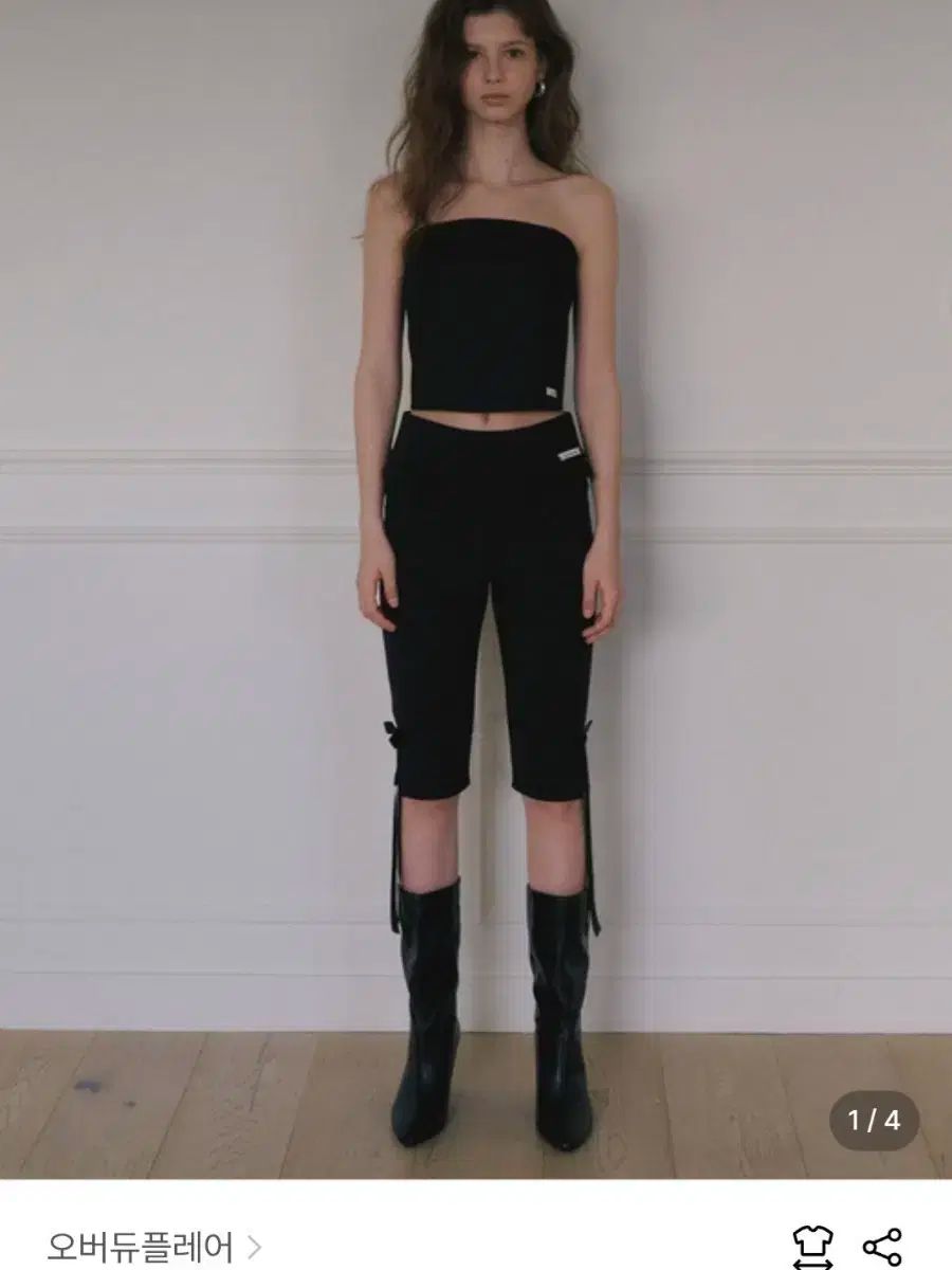 オーバーデューフ フリル バイカー shorts