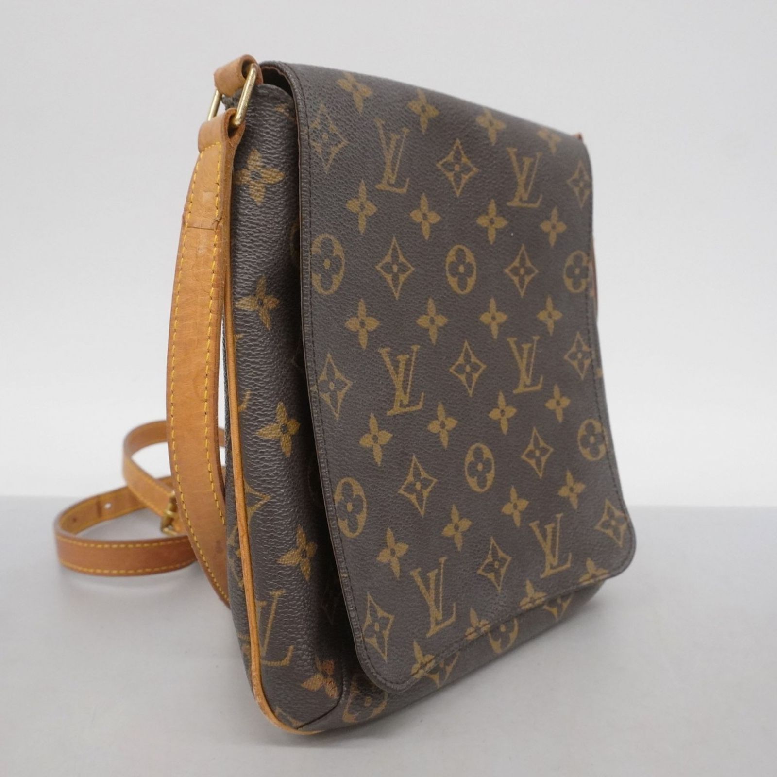 ルイ ヴィトン Louis Vuitton ルイ ヴィトン ショルダーバッグ モノグラム ミュゼットサルサロングストラップ M51387 ブラウンレディース