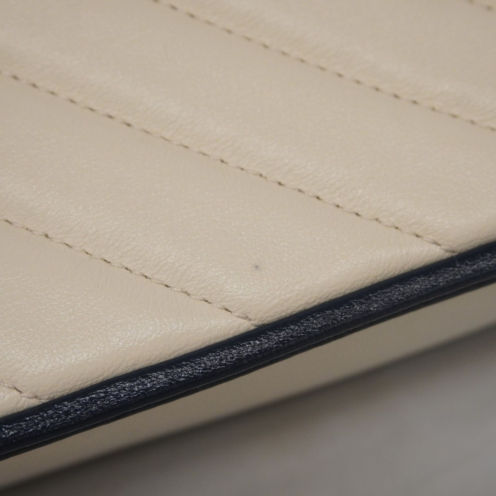  グッチ Gucci ハンドバッグ GGマーモント 583571 レザー ホワイト ネイビー 2 wayバッグレディース ハンドバッグ バッグ