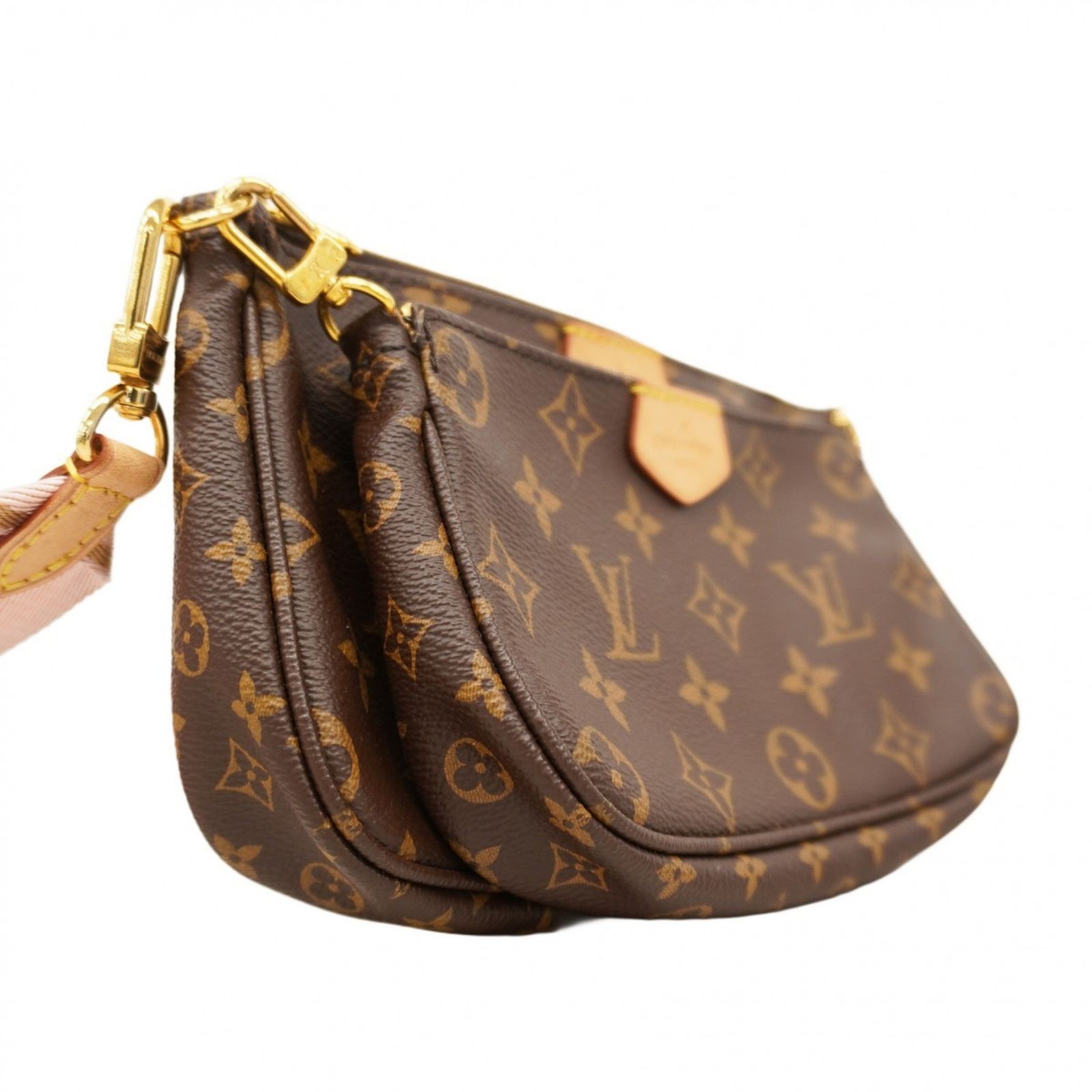 ルイ ヴィトン Louis Vuitton ルイ ヴィトン ショルダーバッグ モノグラム ミュルティ ポシェット アクセソワール M44840 ローズクレールレディース