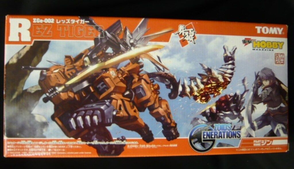 トミー ゾイドジェネレイションズ ZOIDS レッズタイガー Zge002 トミー ゾイドジェネレイションズ ZOIDS レッズタイガー Zge002