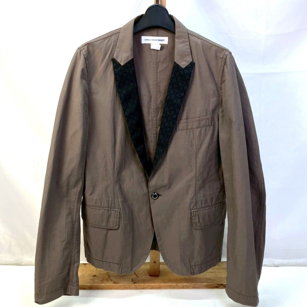 01w-5635 コムデギャルソン COMME des GARCONS テーラードジャケット W14017 1Bテーラード サイズS メンズ トップス 品