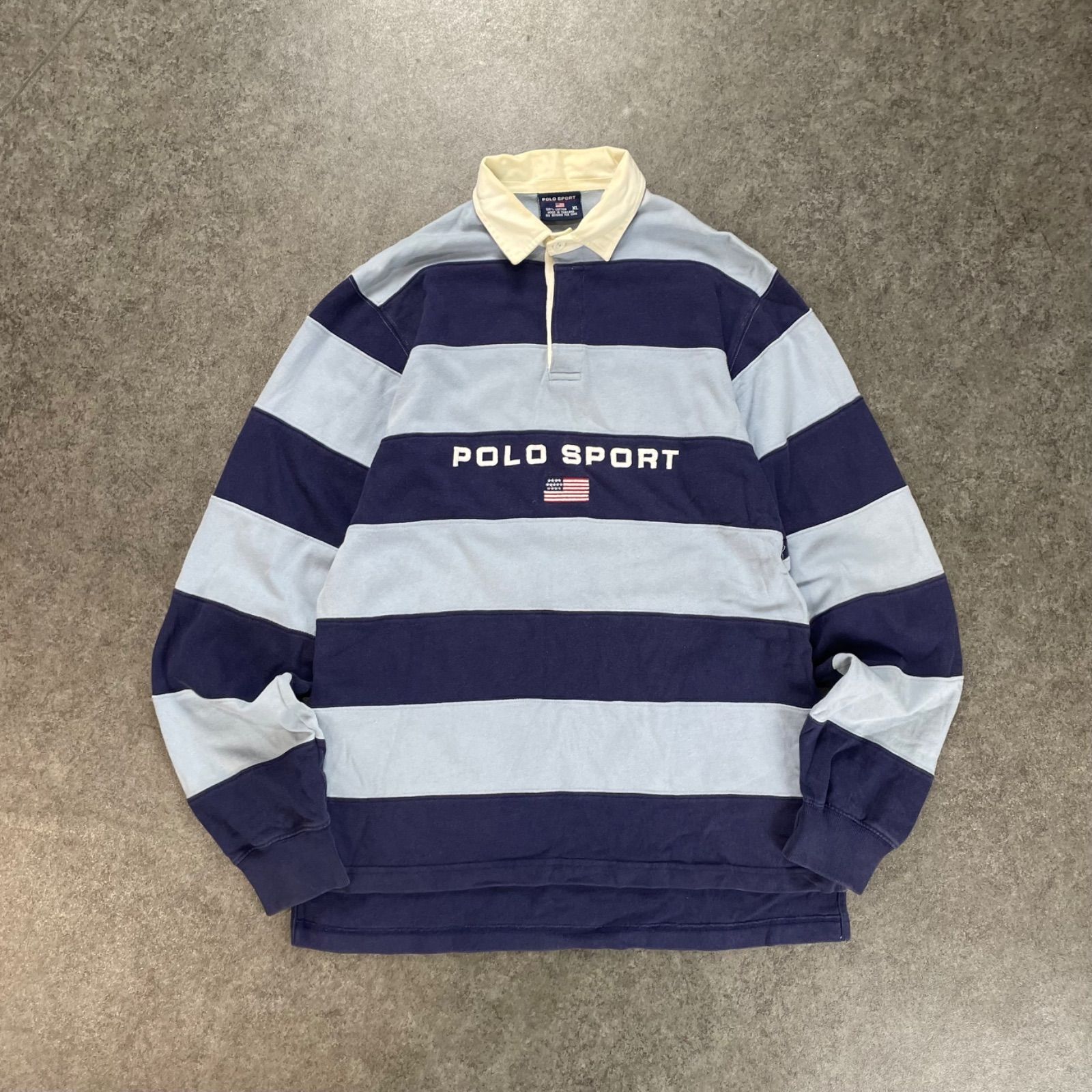 ラルフローレン ポロスポーツ ラガーシャツ ラグビー 90s ビンテージ