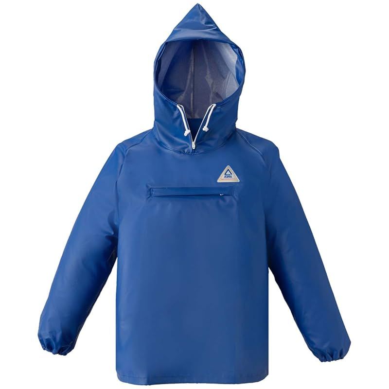 彡ロゴス レインアタッカー ヤッケ ブルー LL 12535001
