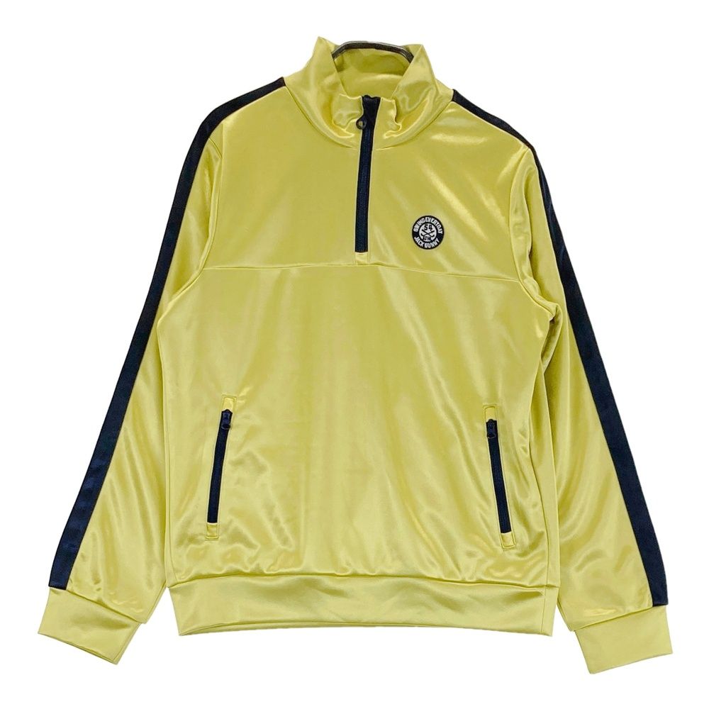 サイズ 1 JACK BUNNY ジャックバニー ハーフジップ ブルゾン イエロー系 240101557815 ゴルフウェア レディース ストスト