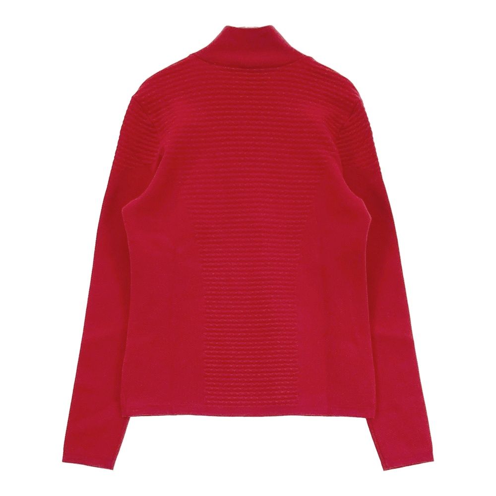 サイズ：M DESCENTE GOLF デサントゴルフ ウール混 ハーフジップ