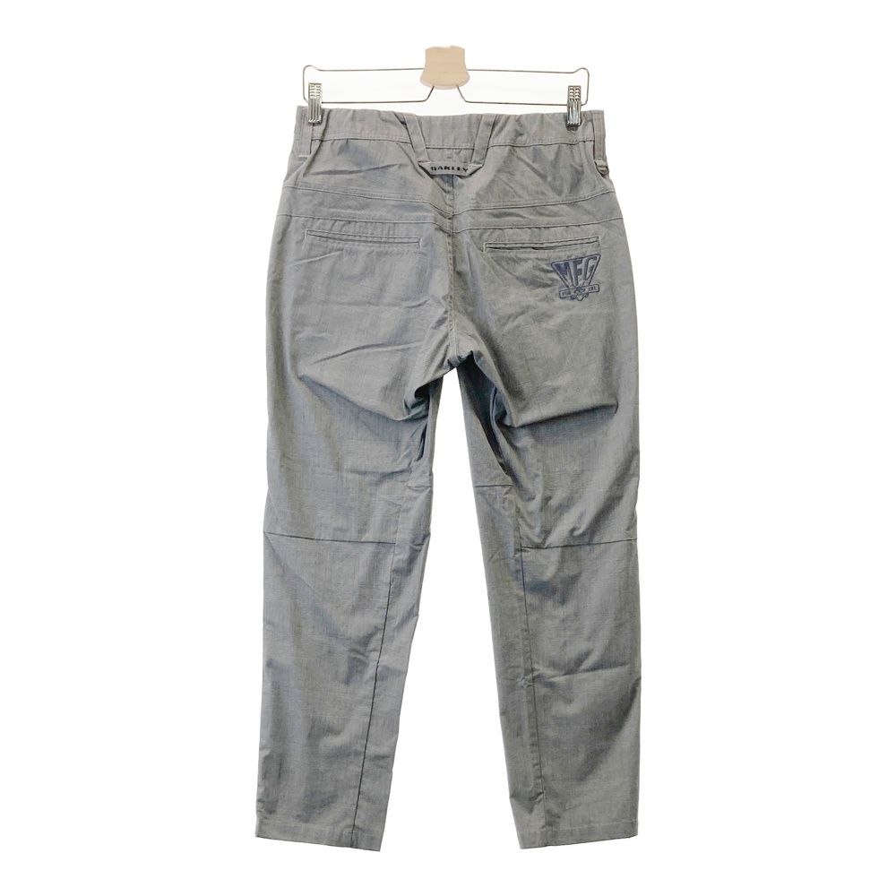 サイズ M OAKLEY オークリー モデル ストレッチパンツ グレンチェック柄 グレー系 ゴルフウェア メンズ ストスト