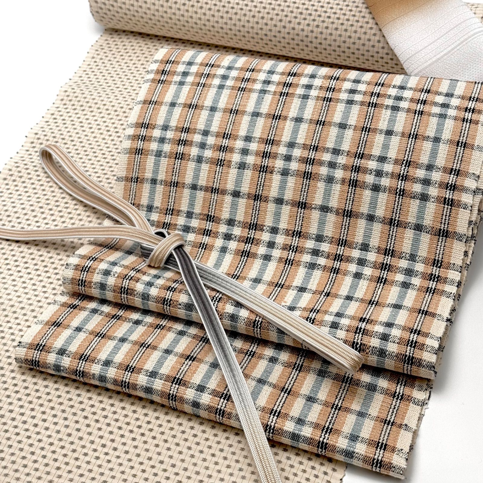 希少】丹波布 手織り 八寸 名古屋帯 国指定選択無形文化財 0067 - メルカリ