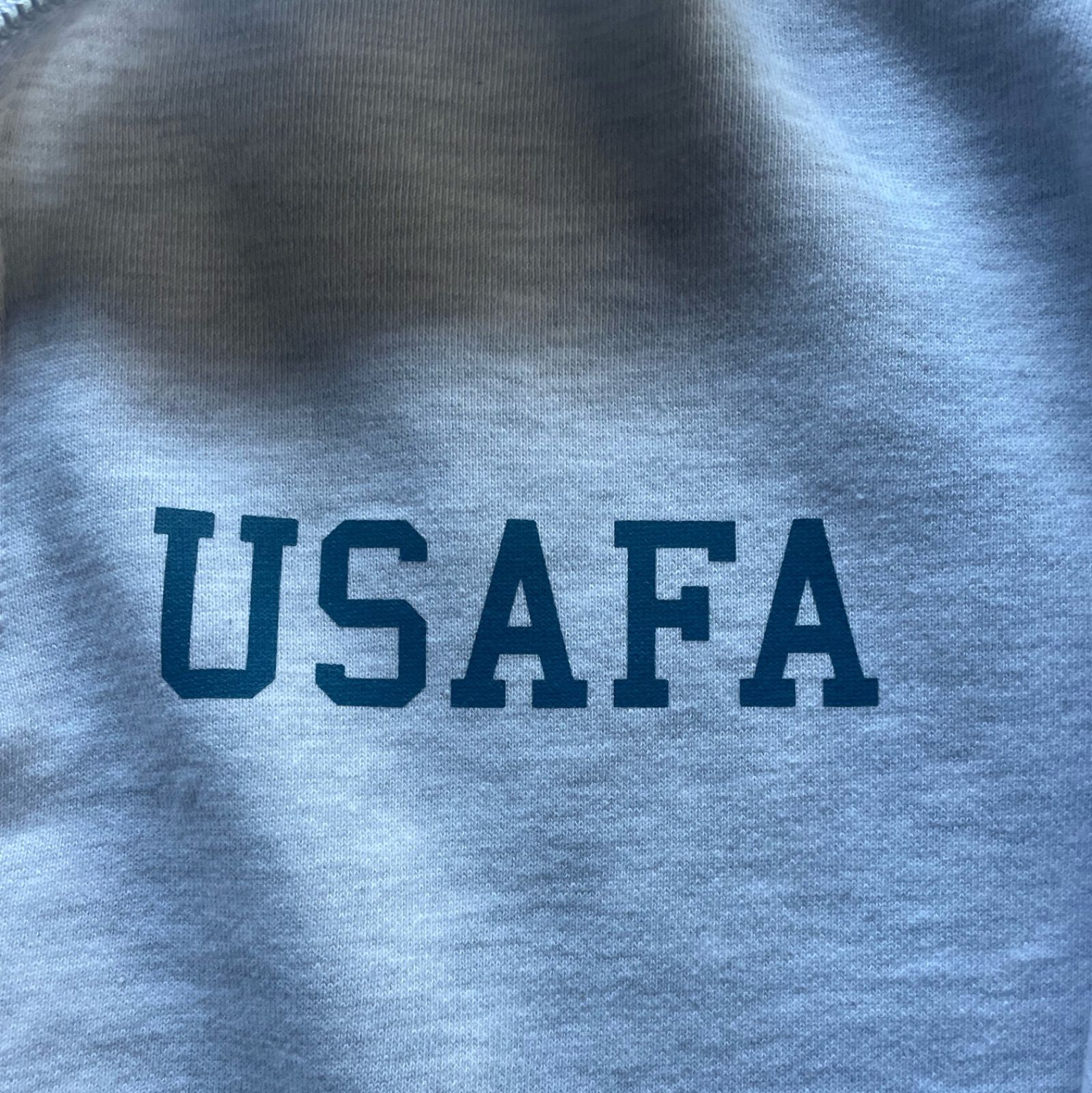 新品 25年秋冬 HOUSTON ヒューストン USAFA ハーフZIPスウェット U.S. 