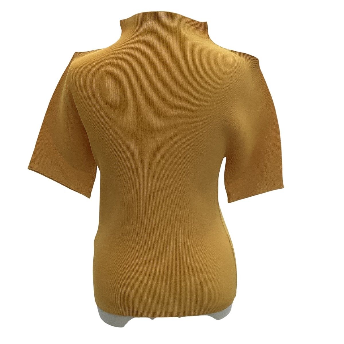ISSEY MIYAKE イッセイミヤケ PLEATS PLEASE カットソー SIZE 3 PP93FK332 マスタード