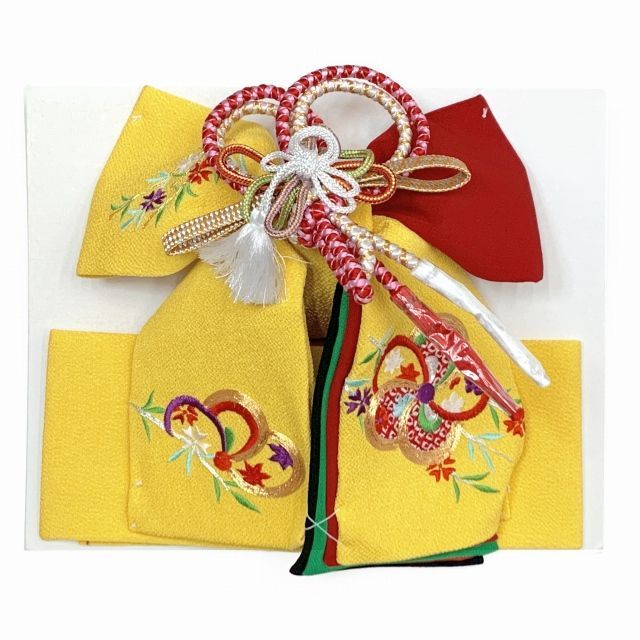 七五三 着物用小物セット 七五三 着物 3歳 女の子 フルセット 正絹 本絞り 友禅柄 三つ身の絵羽