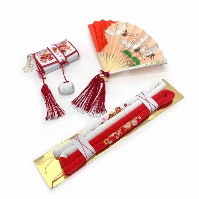 小物セット 黄色ｘ赤