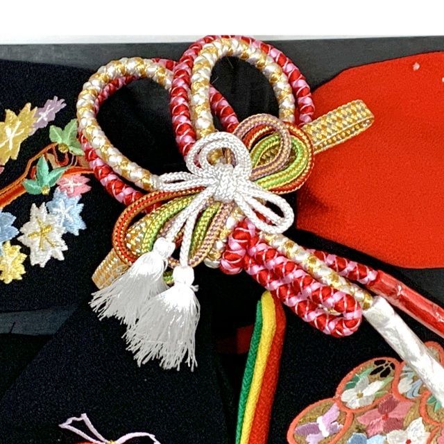 七五三 着物 3歳 女の子 フルセット 正絹 本絞り 友禅柄 三つ身の絵羽