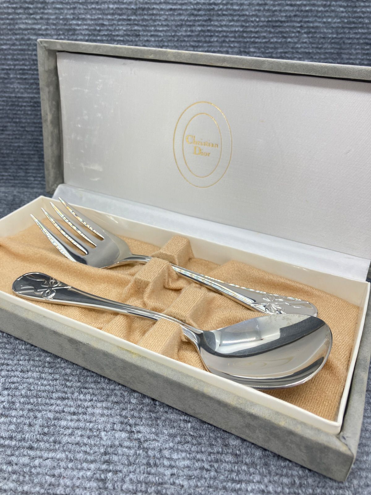 Christian Dior クリスチャンディオール カトラリー2点セット