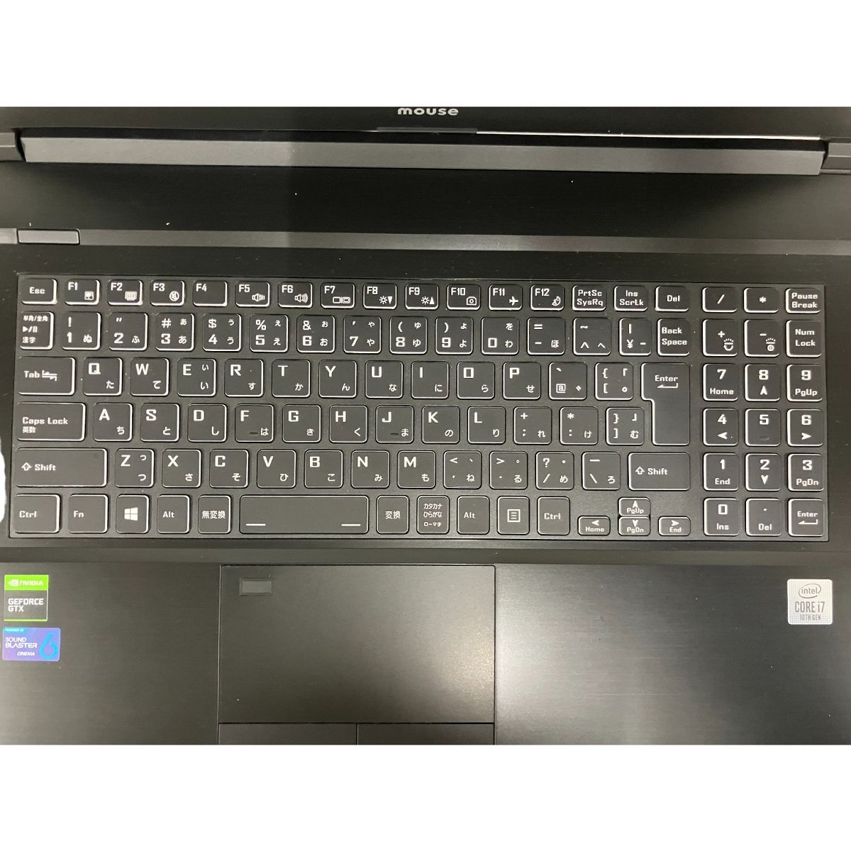 Mouse K7-i7CMLBB i7-10750H GTX1650 メモリ16GB SSD512GB win11home